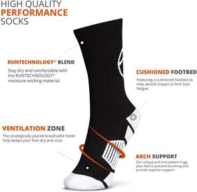 img 2 attached to 🏀 Premium Mid-Calf Basketball Socks: Classic Design in Multiple Vibrant Colors