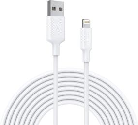 img 4 attached to 🔌 10ft iPhone Charger Cable, Xcentz Long Lightning Cable MFi Certified USB Cord for iPhone 11/Xs/XS Max/XR/X/8/8 Plus/7/7 Plus/6/6 Plus/5s/iPad - White