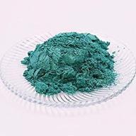 💙 crusea cyan mica powder: non-toxic soap colorant, makeup, eye-shadow logo