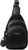 🎒 aomiduo women's leather backpack: versatile crossbody shoulder bag, handbag & wallet set, including fashionable backpacks logo