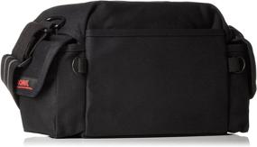 img 3 attached to 📷 Black Domke F-2 Original Shoulder Bag 700-02B - Ideal for Canon, Nikon, Sony, Leica, Fujifilm & Olympus DSLR or Mirrorless Cameras, Accommodates Multiple Lenses up to 300mm + Accessories