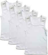 👕 cotton undershirt multipack for boys - b one kids boys' clothing logo
