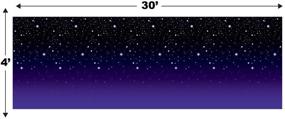 img 3 attached to 🌟 Starry Night Backdrop Party Accessory - Ideal for Events and Celebrations (1 count) (1/Pkg)