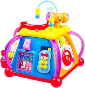 img 4 attached to 🔍 TG654 Toddler Musical Learning Toy - Interactive Play Center with Lights, Sounds, and Activities - Educational Toys for Boys and Girls, 18 Months and Up (Trademark Protected)