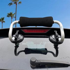 img 3 attached to 🚣 Codinter Kayak Roller: Easy Loading and Unloading with Heavy-Duty Suction Cups Mount