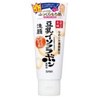 nameraka honpo sana isoflavone foam cleanser, 150g logo