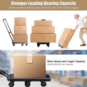 img 3 attached to 🧳 Folding Load Capacity Luggage: Compact and Convenient for Personal Use