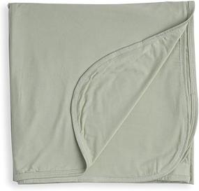 img 3 attached to 🌊 Seafoam Super Soft Large Bamboo Swaddle for Kids by Wallaby