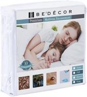 🛏️ bedecor zippered encasement: breathable, smooth, deep up to 9" – ideal for home, hotel, rv, hospital (twin size) logo