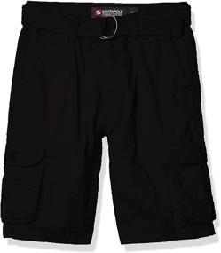 img 3 attached to Southpole Belted Ripstop Basic Shorts Boys' Clothing : Shorts