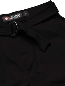img 1 attached to Southpole Belted Ripstop Basic Shorts Boys' Clothing : Shorts
