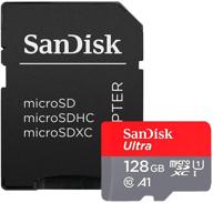 sandisk microsdxc memory sdsqunc 128g adapter logo