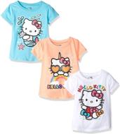 optimized search: hello kitty girls' t-shirt by spirit - trendy girls' clothing in tops, tees & blouses logo