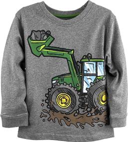 img 2 attached to Футболка для мальчиков John Deere в возрасте до трех лет.