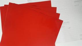 img 1 attached to Glossy 5 Pack Adhesive Vinyl Sheets Scrapbooking & Stamping