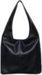 lagaksta leather handbag italy black women's handbags & wallets and hobo bags logo