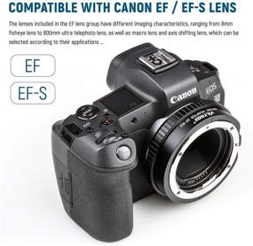 img 3 attached to 📷 Enhanced VILTROX EF-R2 Auto Focus Lens Adapter for Canon EF EFS Lenses on Canon EOS R Series Cameras – Ultimate Control and Compatibility