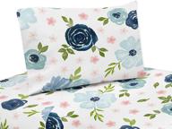 sweet jojo designs watercolor floral bedding logo