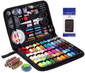 img 4 attached to 🧵 RELIAN 212 Premium Sewing Kit: XL Quality Supplies for Beginners, Travelers & DIY - 41 XL Thread Spools Included!