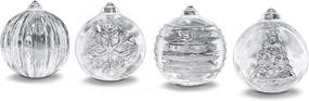 img 1 attached to 🎄 Tovolo Christmas Ornament Ice Molds: Set of 4 Leak-Free, Slow-Melting Drink Ice for Whiskey, Spirits, Cocktails & More