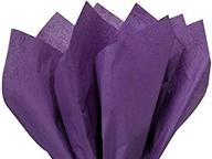 🎀 premium high quality purple tissue paper - 15ft x 20ft, 100 sheets | a1 bakery supplies logo