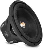 🔊 maxp64 - 6.5” car subwoofer speaker in black with non-pressed paper cone, aluminum voice coil, 4 ohm impedance, 600 watt power, and foam edge suspension for enhanced vehicle audio stereo sound system logo