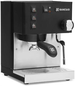 img 4 attached to ☕️ 2020 Rancilio Silvia Espresso Machine with Iron Frame & Stainless Steel Panels - Updated Black Edition