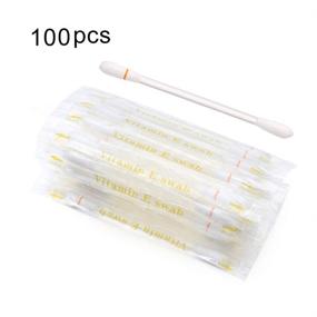 img 3 attached to 👄 Boost Lip Health: 100 pcs Vitamin E Lips Oil Swabs Stick for Moisture & Protection during Teeth Whitening (100 Pcs)