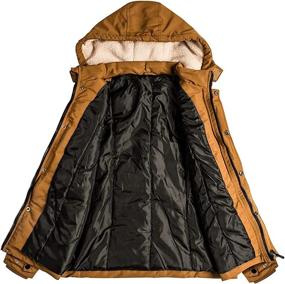 img 2 attached to Winter Puffer Jackets Jacket Fleece Boys' Clothing : Jackets & Coats