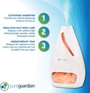 guardian technologies pure guardian himalayan salt lamp: ultrasonic humidifier, cool mist & aromatherapy - h1117wm logo