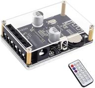 🔊 stereo bluetooth power amplifier board by pemenol - 12v 24v 30w 40w mini amp receiver module with infrared remote control for diy speakers/car bluetooth devices logo