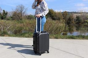 img 2 attached to VinGardeValise - Piccolo 01 - 5 Bottle Capacity plus Clothing - Multipurpose Wine Travel Suitcase (Burgundy)