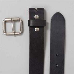 img 3 attached to Ultimate Style and Quality: Beltiscool Standard Plain Grain Leather Women's Belts Collection