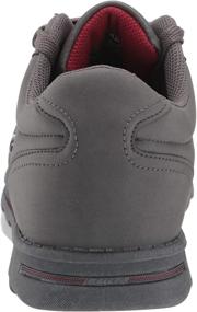 img 2 attached to Lugz Changeover Sneaker Charcoal Maroon Men's Shoes