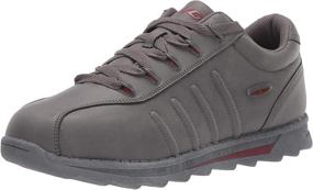 img 4 attached to Lugz Changeover Sneaker Charcoal Maroon Men's Shoes