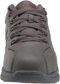 img 3 attached to Lugz Changeover Sneaker Charcoal Maroon Men's Shoes