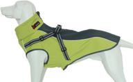 🐶 lymenden dog jacket with harness | windproof dog vest for medium large dogs | reflective strips | warm and cozy | sport vest | dog winter coat | dog apparel логотип