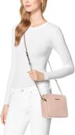 👜 michael kors women's leather crossbody handbag and wallet set logo