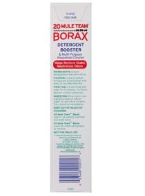 img 1 attached to 🧺 Borax 20 Mule Team Detergent Booster - Large 65 oz Size