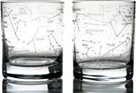 greenline goods whiskey glasses constellations logo