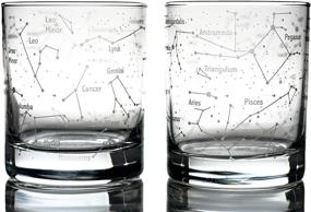 img 4 attached to Greenline Goods Whiskey Glasses Constellations