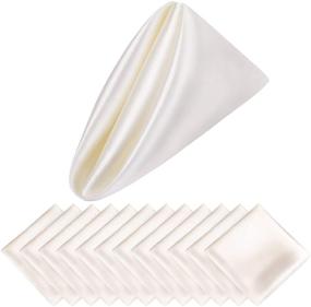 img 4 attached to 💕 Romantic Wedding Napkins: Perfect Décor with Food Service Equipment & Supplies