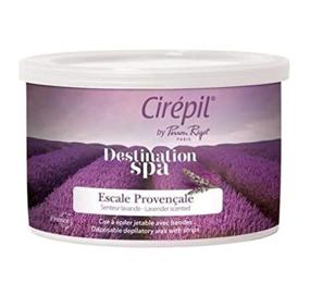 img 2 attached to 🌿 Cirepil Destination Spa Lavender Soft Wax Tin, 400g/14.11oz. Refined for Effortless Waxing - STRIPS INCLUDED