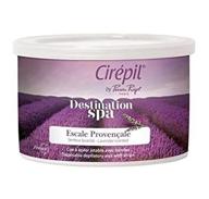 🌿 cirepil destination spa lavender soft wax tin, 400g/14.11oz. refined for effortless waxing - strips included logo