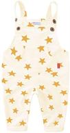 👖 mud kingdom little boys overalls: stylish & playful casual prints logo