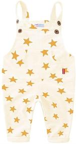 img 4 attached to 👖 Mud Kingdom Little Boys Overalls: Stylish & Playful Casual Prints