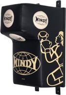 🥊 windy wall mount uppercut punching bag for effective boxing mma training - black logo