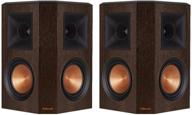 🎵 immerse yourself in audiophile quality: klipsch rp-502s surround sound speakers (pair) (walnut) logo