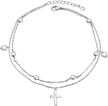 sterling adjustable bracelet anklets jewelry women's jewelry logo