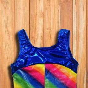 img 2 attached to 🩰 Jlong Girls Sleeveless Dance Leotard for Gymnastics & Ballet - Ages 3-8 Years